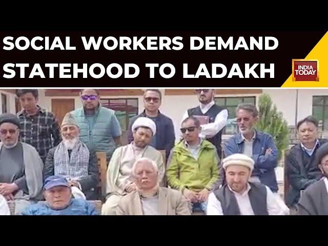 Political And Social Workers In Ladakh, Kargil Reiterates Demand For Statehood To Ladakh