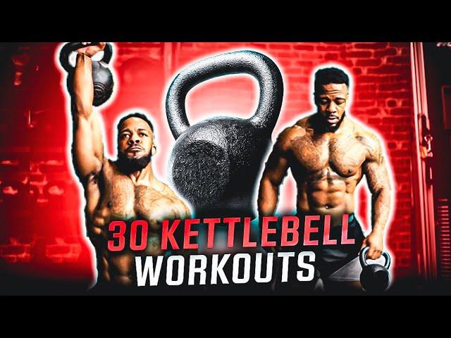 Best 30 Kettlebell Exercises For Full Body Workout  Mobility , Chest , Back , Core