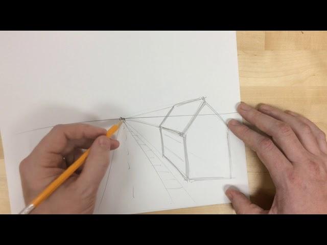 Art for Kids - How to Draw in 1 Point Perspective