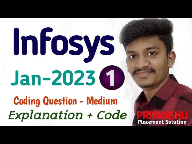 Infosys SP coding Question 2023 | Infosys Specialist programmer coding questions 2023 | Infosys test