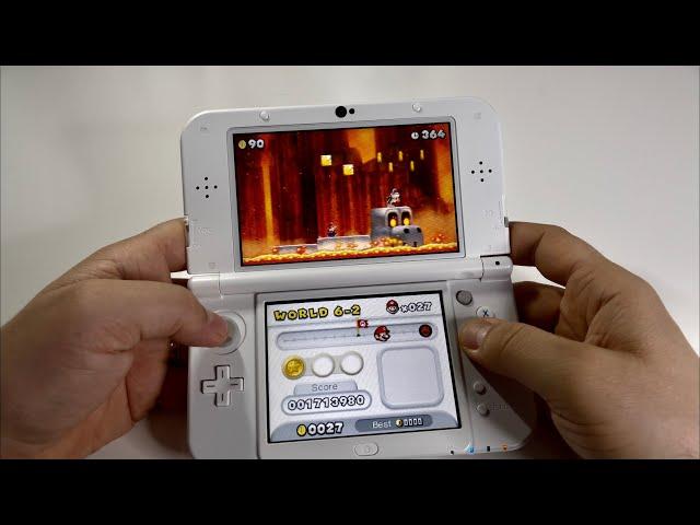 Super MARIO BROS 2 - world 5 | The New Nintendo 3DSXL handheld gameplay