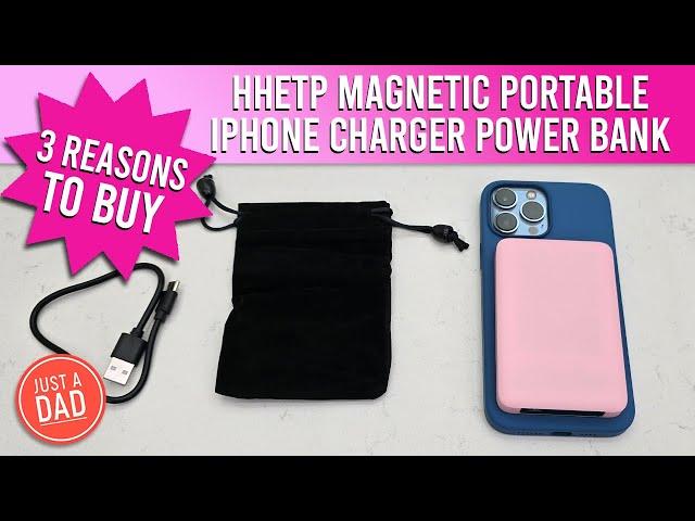HHETP Magnetic Portable iPhone Charger Power Bank 3 Reasons to Buy