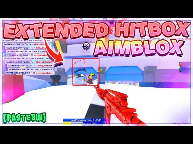 Roblox Aimblox Script PASTEBIN | Hitbox Expander, Big Heads + MORE