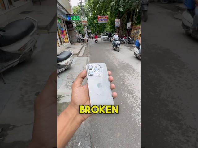 Broken iPhone 15 Pro Exchange Hoga Ya Nhi  #shorts #youtubeshorts #viral #unboxing #iphone16