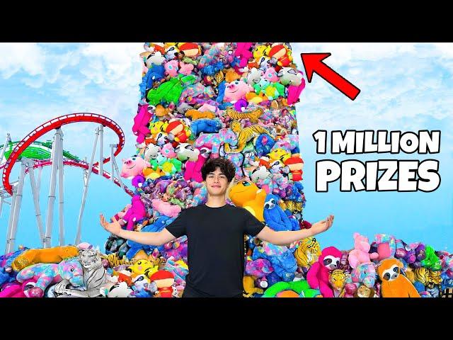 I WON EVERY PRIZE AT A THEME PARK!