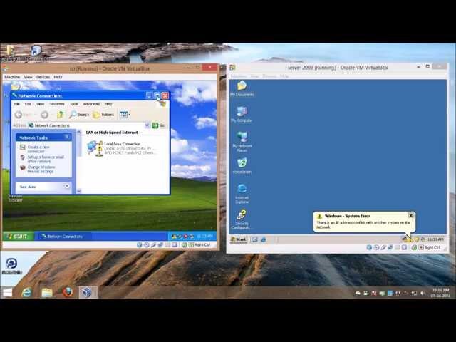 How to connect to virtual machines together and share a folder