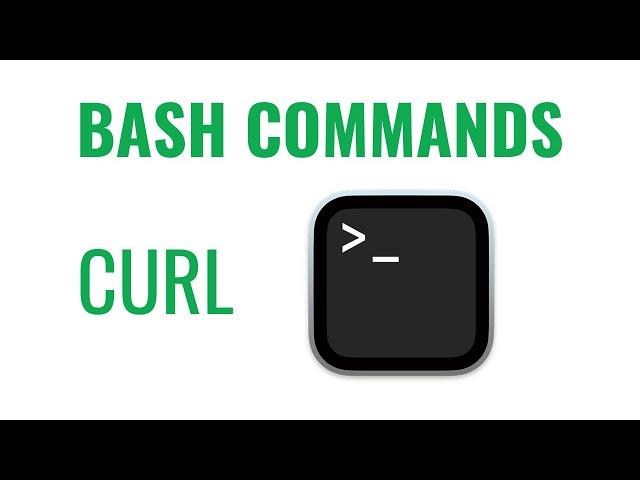 Bash Commands - curl command