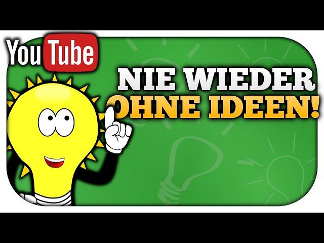 GENIALE Videoideen für YouTube finden: So geht’s!