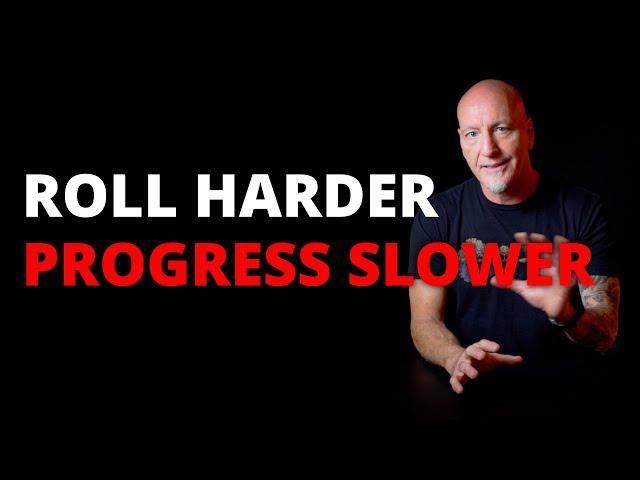 The Harder You Roll, The Slower You Progress