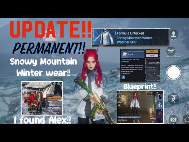 Undawn Mobile: Snowy Mountain Winter Wear Gear **PERMANENT!!** UPDATE!!