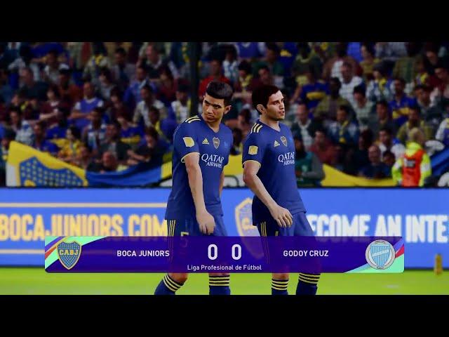 E Football PES 2021 season update Ps4 Gameplay master league Boca Juniors