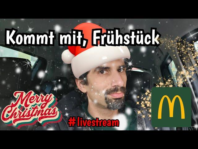 Alle Jahre wieder: Der McDonald's Frühstück Live Stream zu Weihnachten