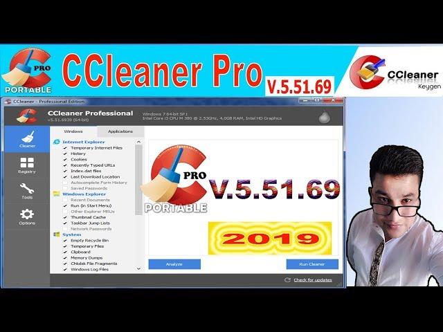 CCleaner Professional Plus v5.51.6939 Registration key Lifetime [100% working 2019]