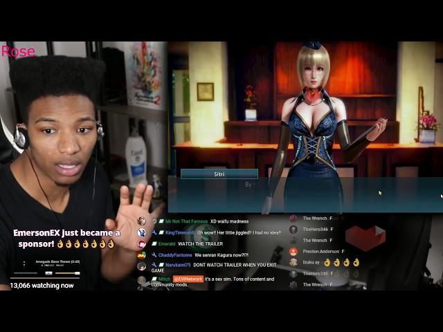 Etika plays Honey select unlimited and ends stream early because of it