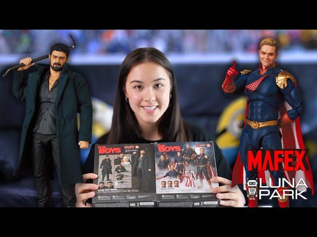 MAFEX THE BOYS Homelander + Butcher Unboxing & Review