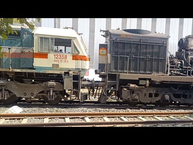 Twin wdg4 and wdg3a Locomotive shunting | Alco & Emd power movement