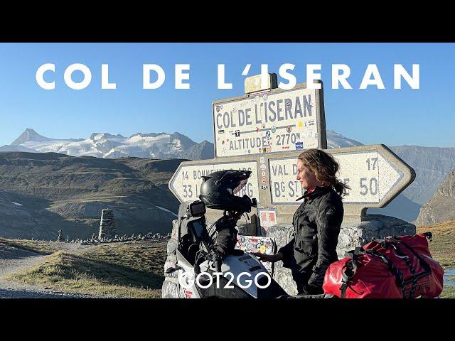 COL DE L'ISERAN: Over the HIGHEST PASS in the alps from France to Switzerland