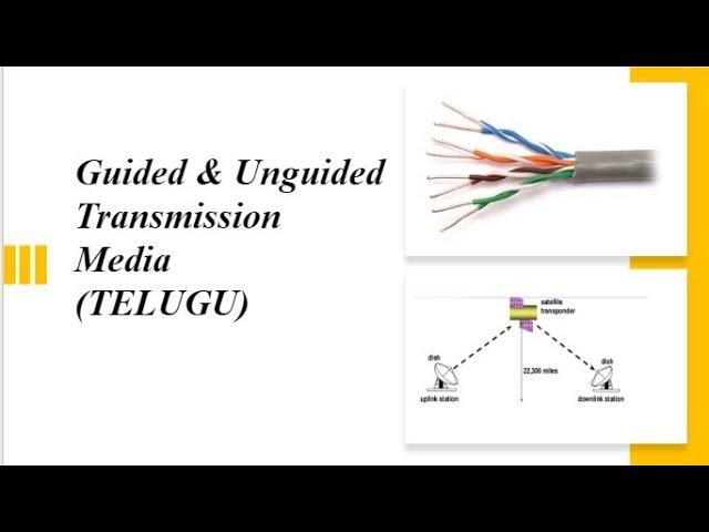 Guided & Unguided Transmission Media