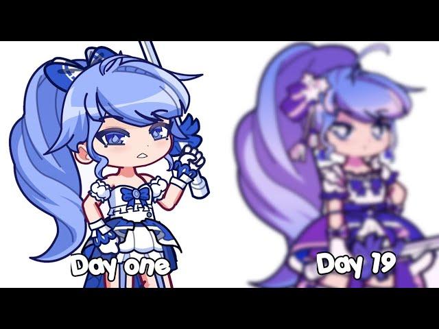 Day one of using Gacha Life 2 vs Now 