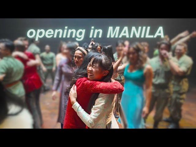how my miss saigon OPENING DAY went in MANILA | ep 4  video diary