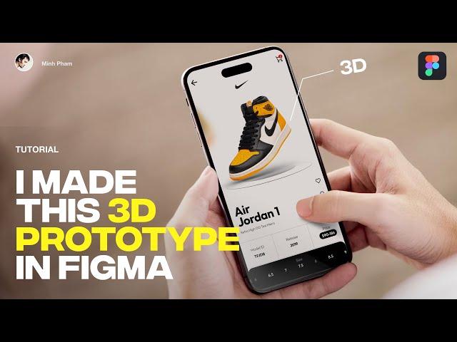 How to make a 3D Prototype with Figma - Tutorial
