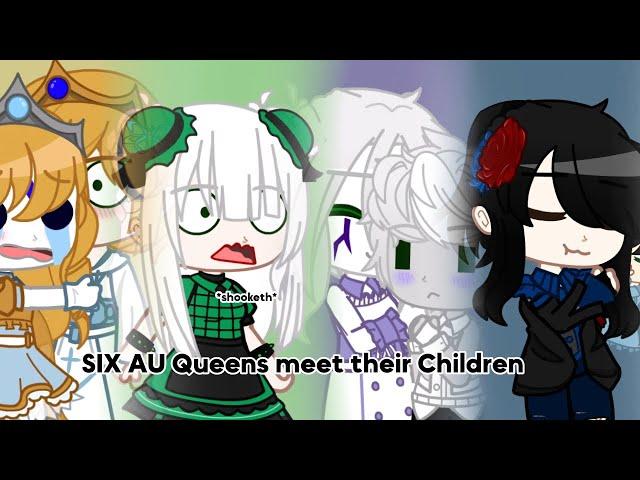 SIX AU Queens meet their Children || ft. Vania, Harumi, Pixal, and Nya || Ninjago SIX AU