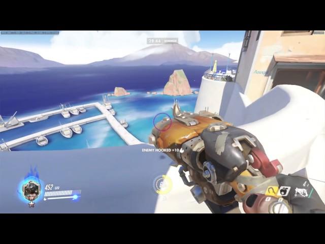 Overwatch - PTR Roadhog - Easy way to dump any hero out of map