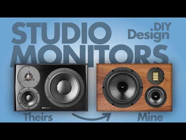 DIY Studio Monitors (DESIGN) Step #1 | Home Recording Studio