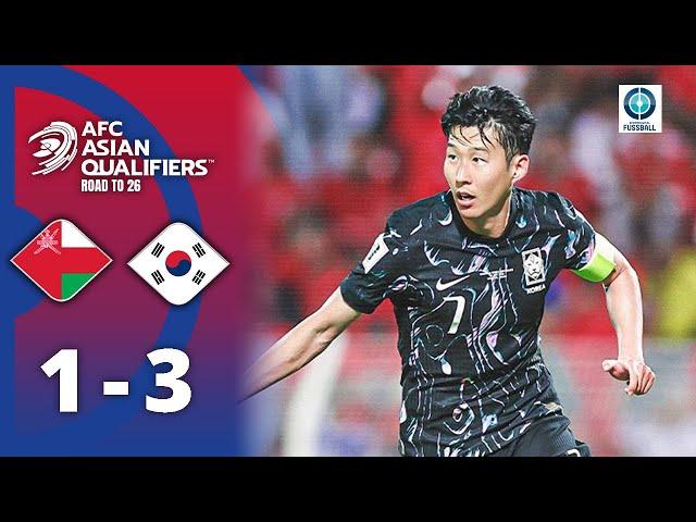 Son mit Tor & 2 Assists! Spurs-Star führt Südkorea zum Sieg! | Oman - Südkorea