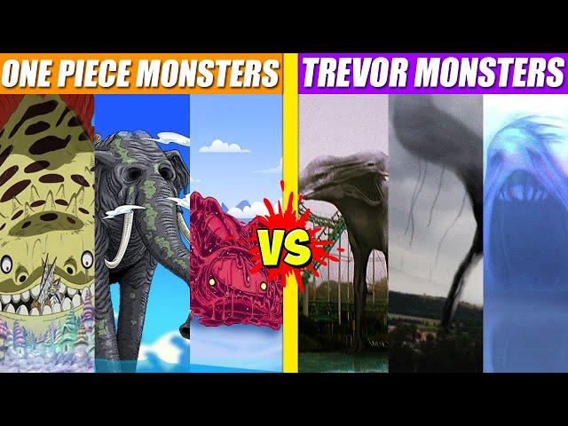 One Piece Monsters vs Trevor Monsters | SPORE