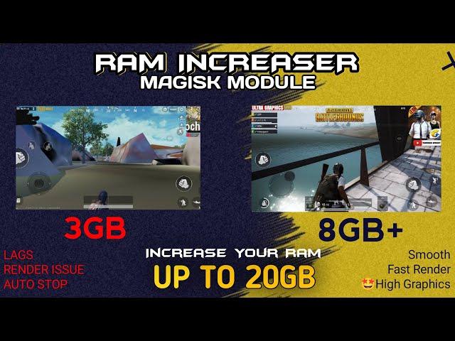 Increase RAM UP TO 20GB | ZRAM Magisk Module Expand Your Ram up to 20gb in 2022 Root