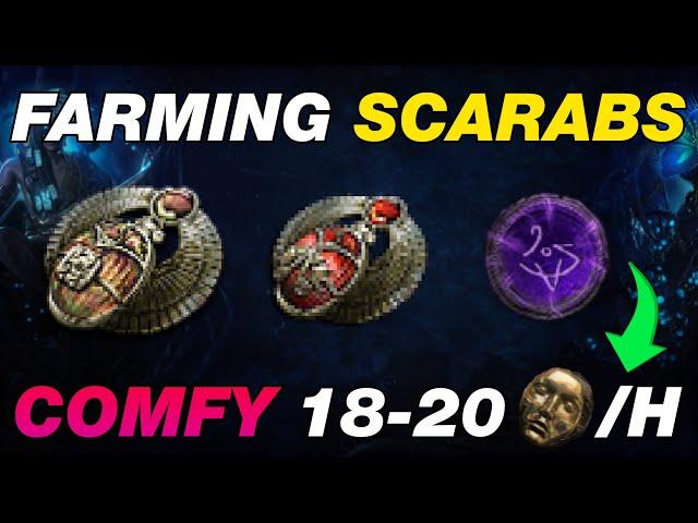 My Comfy 20 div/hour Farming Strategy (T17 Scarabs) - Path of Exile 3.25