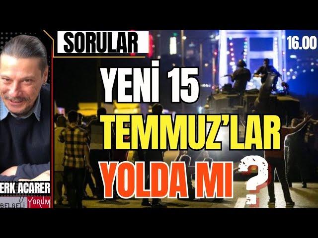 Yeni 15 Temmuz'lar yolda mı? #canlı #15temmuz