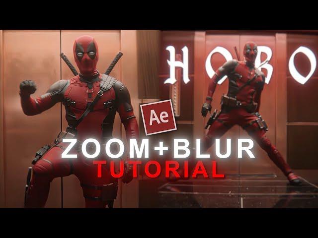 Smooth zoom in-out + bcc lens blur | after effects