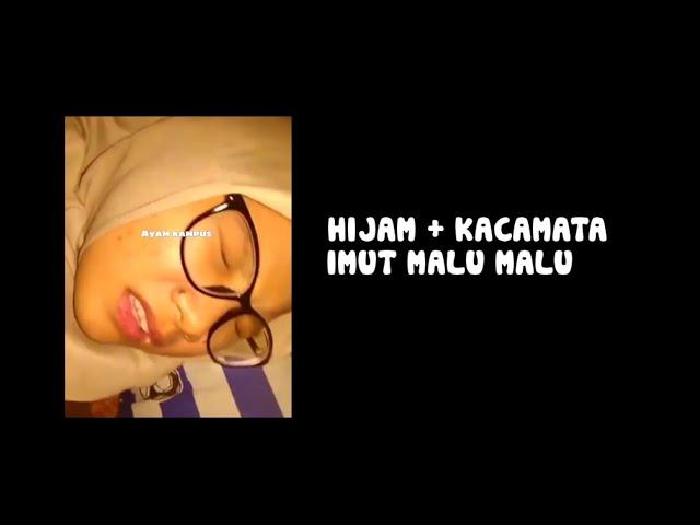 PEMBAHASAN VIDEO VIRAL HIJAB KACAMATA MALU MALU INI PENJELASANNYA.