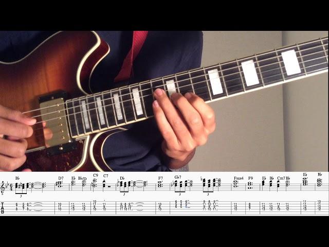 Soul Intro - The Chicken | Guitar Arrangement w sheet music + tabs (Jaco Pastorius)