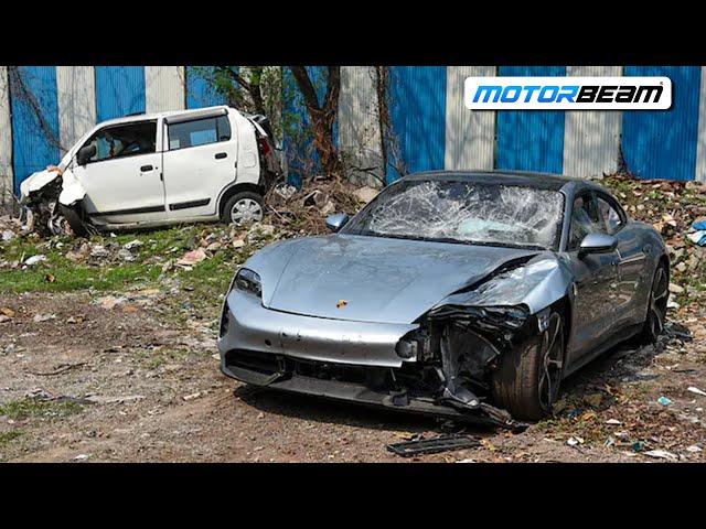 Porsche Taycan Pune Accident - Here’s All We Know | @MotorBeam