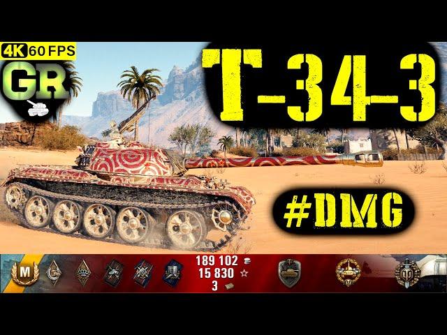 World of Tanks T-34-3 Replay - 7 Kills 4.9K DMG(Patch 1.4.0)