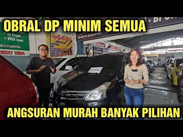 DP MINIM SEMUA HARGA MOBIL BEKAS DI SHOWROOM SURYA DANANG MOBILINDO