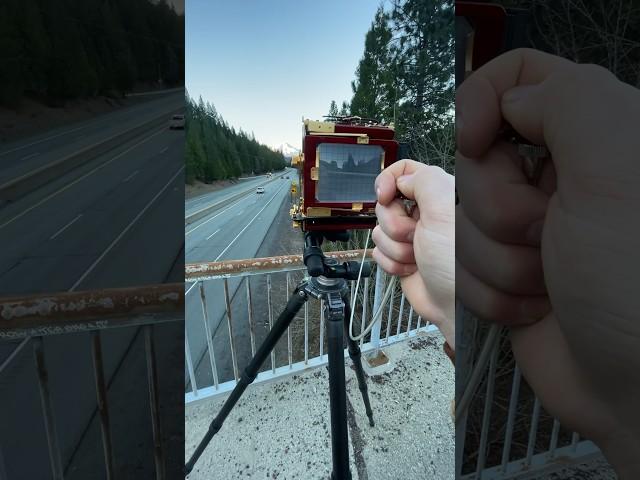 Mt Shasta on instant film