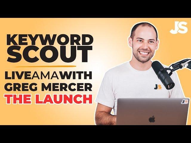 LIVE Keyword Scout LAUNCH with Greg  | Jungle Scout