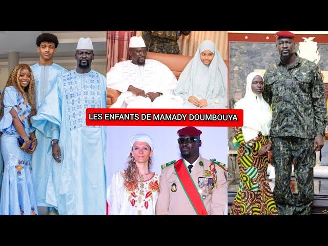 TOUS LES ENFANTS DE MAMADI DOUMBOUYA, PRÉSIDENT PAR INTÉRIM DE LA RÉPUBLIQUE DE GUINÉE (LAURIANE....