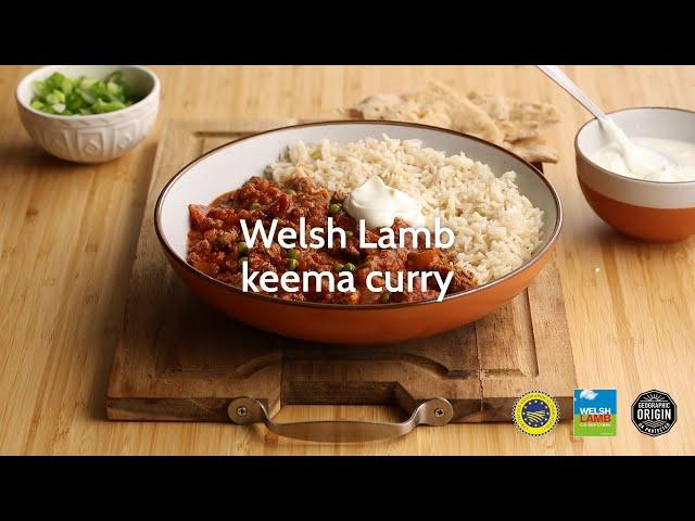 Welsh Lamb keema curry