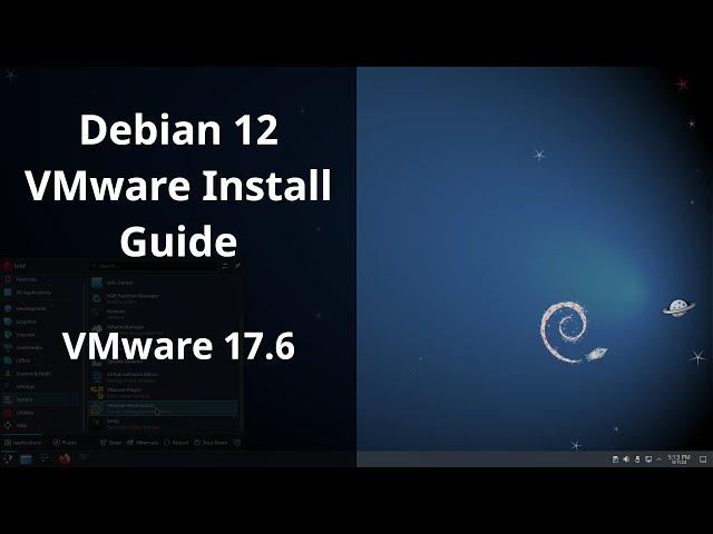 Howto Install VMware Workstation Pro 17.6.0 on Debian 12