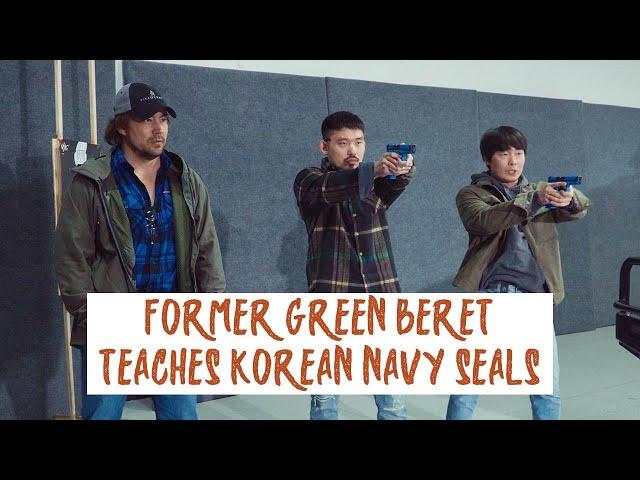 Green Beret Mike Glover Shoots SIMS with REDCELL Korean Navy Seals