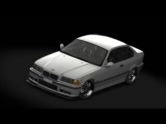 Assetto Corsa 2022 mods | BMW M3 E36 | Brands Hatch | ( download in description )