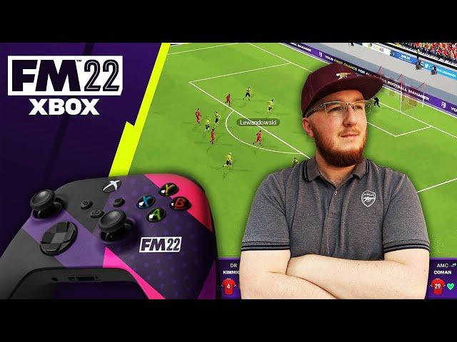 I PLAYED FOOTBALL MANAGER 2022 ON CONSOLE! | FM22 XBOX EDITION