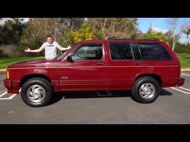 The 1991 Oldsmobile Bravada Is the Old-School Luxury SUV