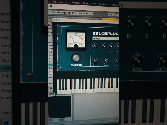 Estoy contento de compartir mi primer instrumento virtual original “BelcePluck” #plugins #rapbeat