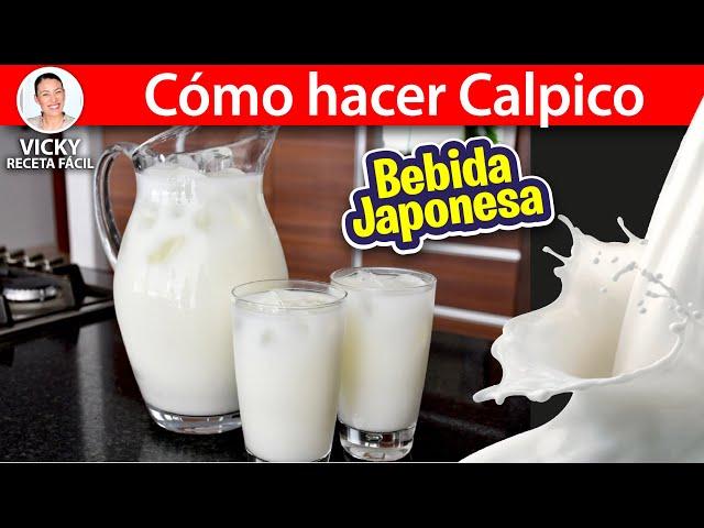 CALPIS O CALPICO BEBIDA JAPONESA | Vicky Receta Facil